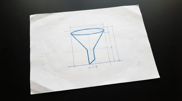 a filtering funnel