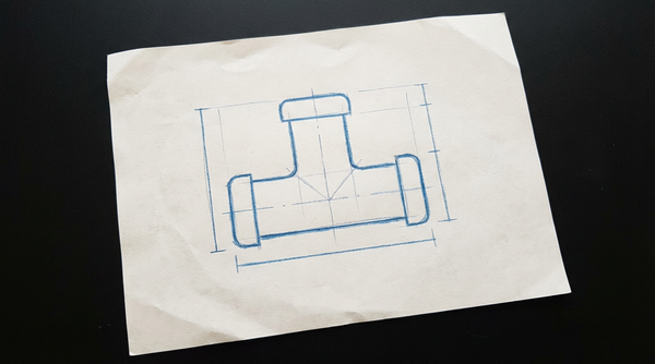 a t-joint pipe fitting