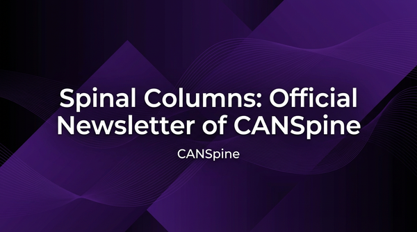 Spinal Columns: Official Newsletter of CANSpine