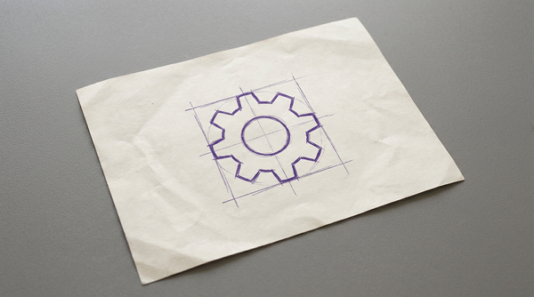 a single mechanical gear with twelve teeth