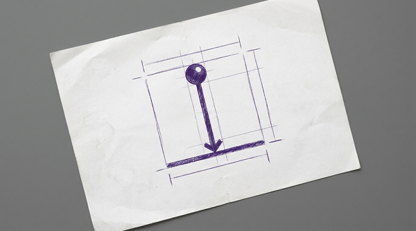 an inverted pendulum, consisting of a single vertical rod balanced on its sharp tip on a flat horizontal surface, with a solid spherical mass fixed to its top end